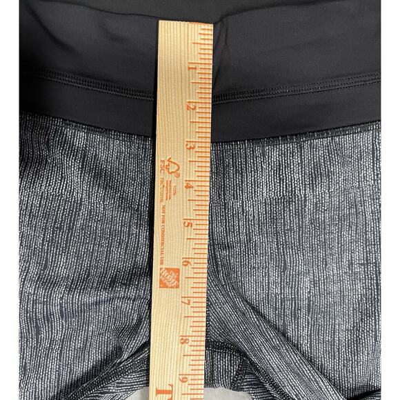 Lululemon Run Inspire Crop II Sz 6 Savasana Burlap Luxtreme Leggings Monochrome - Picture 11 of 13